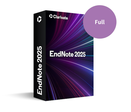 EndNote 2025 パッケージ版 (Win/Mac)