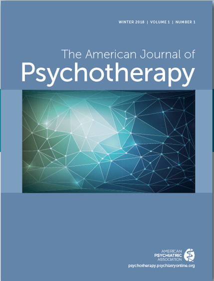 American Journal of Psychotherapy 年間個人購読(オンラインジャーナル)