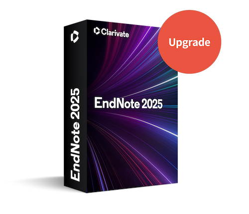 EndNote 2025 Upgrade パッケージ版 (Win/Mac)
