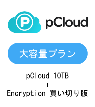 �y��e�ʃv�����zpCloud 10TB + Encryption �����؂��